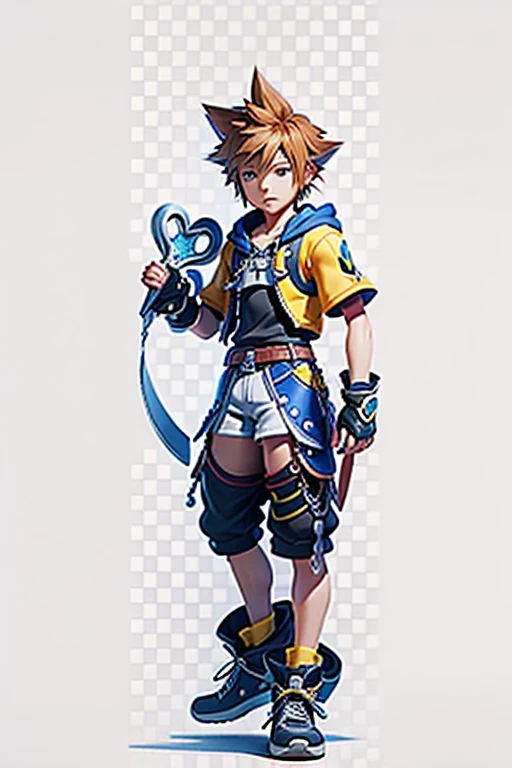 Sora, Kingdom Hearts, Leotard