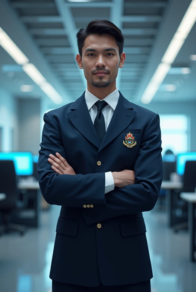 A systems technician has graduated