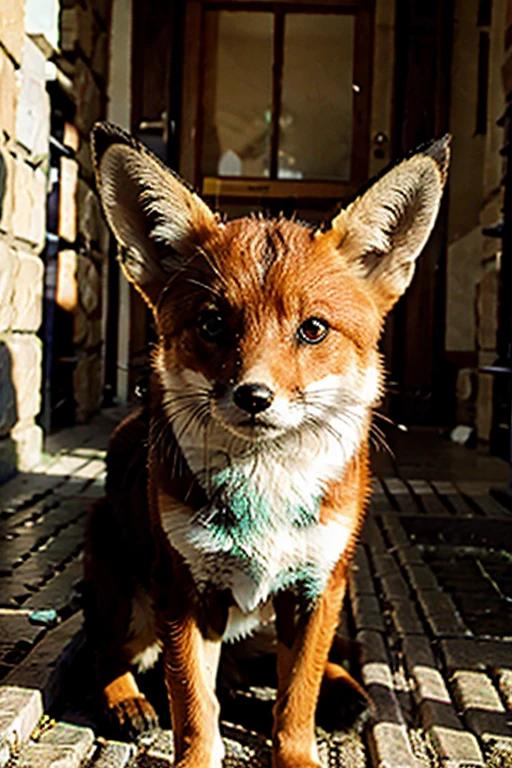 STORY OF A FOX AND HUALLATA