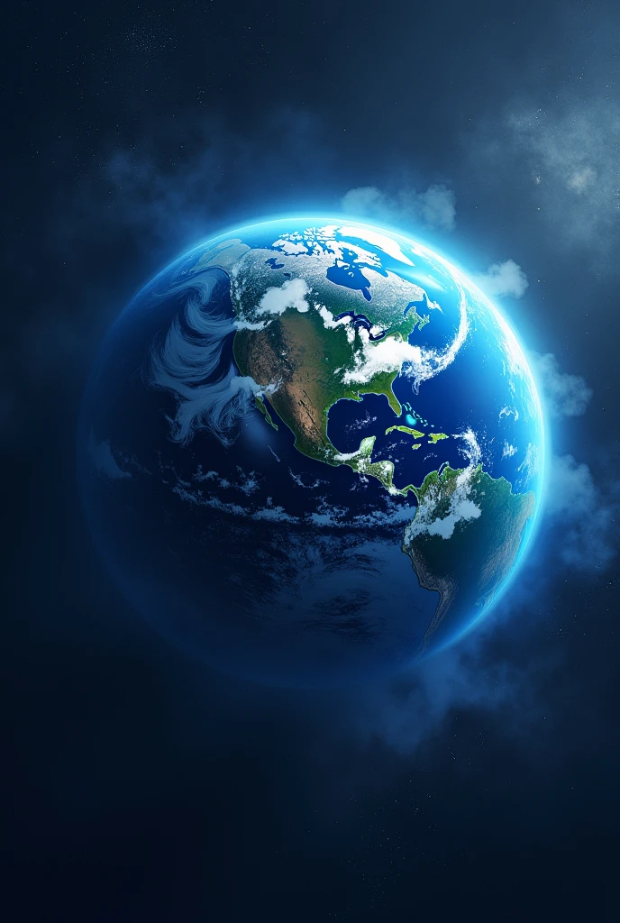 a planet like earth in outer space 