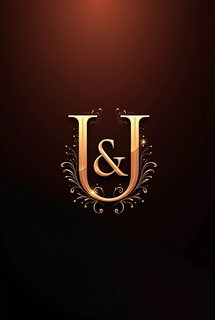 Create a logo consisting of 'U&I' Letters and it should be elegance and luxurious make it more engaging and add elements around