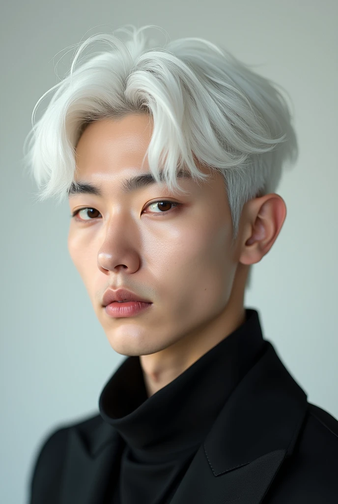 Make look like korea actor and cha eun woo and white hair