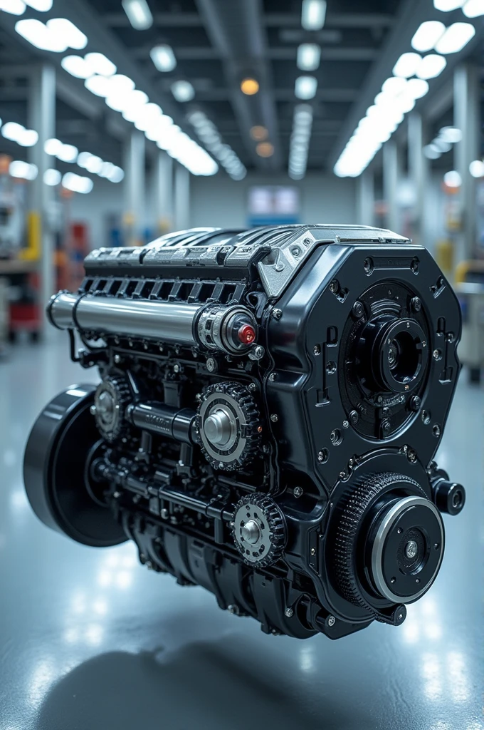 4-Stroke Gasoline Engine with Variable Expansion System and Adaptive Direct Injection