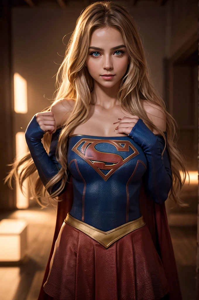 a beautiful supergirl, extremely detailed eyes and face, longeyelashes, perfect body, sensual pose, having the best sex of her life, beautiful detailed lips, intricate details, perfect lighting, cinematic composition, high quality, 8k, photorealistic, masterpiece, glowing skin, volumetric lighting, dramatic shadows, cinematic atmosphere, vibrant colors, erotic, sensual, intimate, passionate, blissful expression, HUGE BOOBS, LONG SILKY HAIR, BLUE EYES.