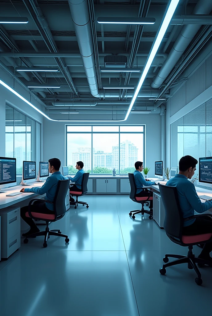 Implement modern technologies and procedures to improve service efficiency and accuracy. no people