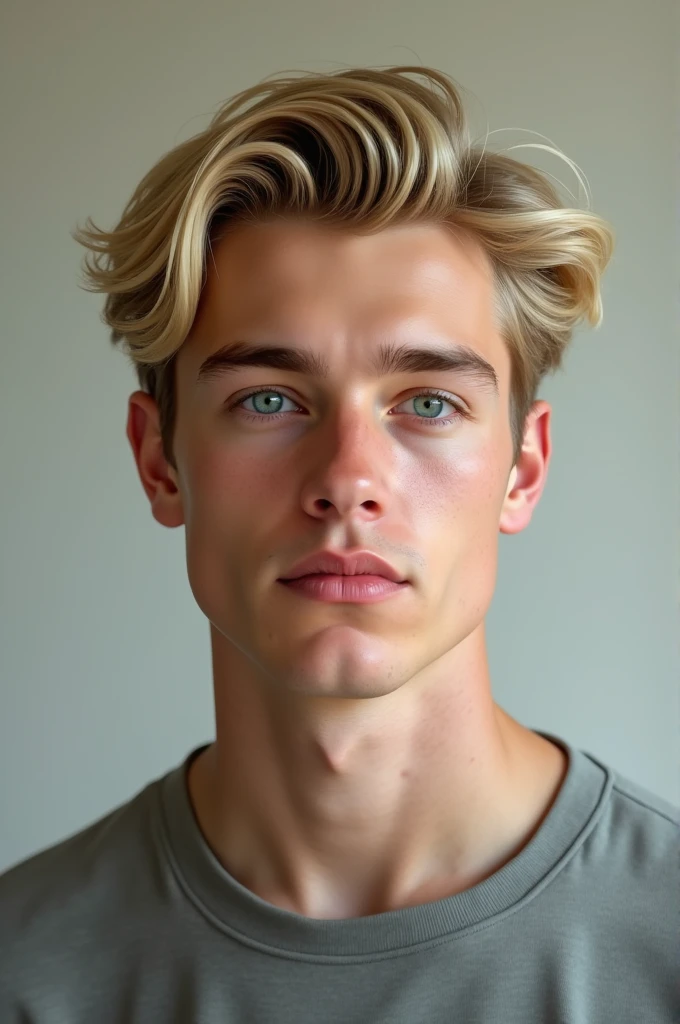 Man with blond hair