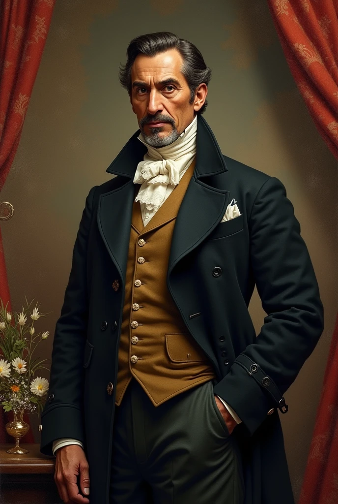 I need you to create a Facebook cover of the precursor of Peruvian independence José Baquijano y Carrillo and please make it look like the references there are about him