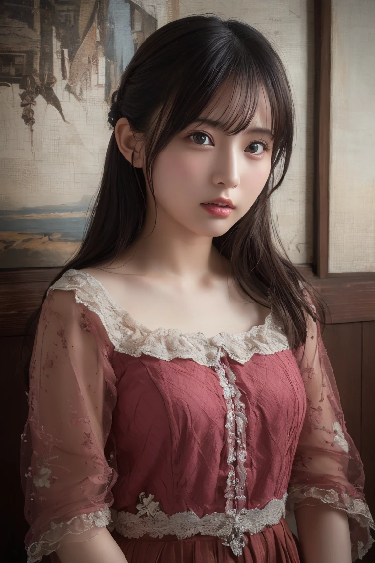 (Highest quality:1.4),(masterpiece:1.4),(Realistic:1.4),(Realistic:1.2),(超High resolution, RAWphotograph:1.4),(High resolution, Very detailed:1.2),(8k:1.2),photograph,黒髪のphotograph,one person's,alone,,Nipples,naked,((school uniform, Sailor suit, Navy blue and white Japanese style, Thin ribbon and pleated skirt)),((Big Breasts)),((Upper Body:1.3)).nude,Blowjob