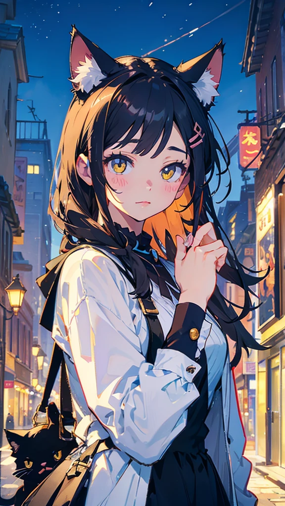 Cat ear、Cat&#39;s Tail、Turn your ass towards me, Surrealism, cinematic lighting, UHD, high details, best quality, highres, 8k