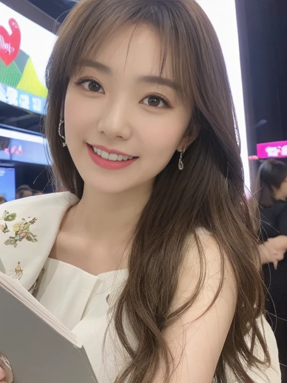 (highest quality、16K high resolution、Super detailed、masterpiece、Live shooting、realistic:1.5、hyper realism:1.5、sharp focus、very delicate and beautiful、small details, bust shot), 35-year-old Japanese woman, 160cm tall, 50kg, bust 84cm, waist 59cm, hips 86cm, heart-shaped face with a pointed chin, shoulder-length layered brown hair styled with soft waves, groomed eyebrows, large expressive brown eyes, a straight nose, full smiling lips, wearing a yellow floral blouse, blue jeans, silver hoop earrings, a few faint freckles adding youthfulness, an overall warm and approachable demeanor, {{{{resembling actress Aya Omasa}}}}, Hebrew Fantasy Art,Heavy rain and thunder under the full moon(Jerusalem cry city)night.There is a Lei、Beauty constructed with electricity and light.Looks very brave.well dressed(Traditional jewish princess dress)、Nine-tailed white fox illuminated by neon lights、The Taotie Dragon and the Eight-Gate Wild Deer(בְּלִיַּעַל)Tattoo,Holding a book in hand and accepting the baptism of thunder、Evolve into a nine-tailed white fox in Tianlei、The Taotie Dragon and the Eight-Gate Wild Deer(בְּלִיַּעַל)、Multiple Exposure,Vibrant and dynamic composition,Extremely high resolution.Anime watercolor style, ((Highest quality)), ((masterpiece)), (detailed),Perfect,Face,Japanese,landscape,Beauty,cute,Upper Body, แนวคิดอนาคตย้อนยุคของไมเคิล ปาร์กส์, ความสูงเต็ม, การเรนเดอร์ 3 มิติ, ควอนตัม, อวกาศนามธรรม, รูปภาพของนางพญาแห่งดวงดาวใหญ่, จักรวาลอันสว่างไสว, เครื่องลายคราม, สีขาว, ใบหน้าที่สมบูรณ์แบบ^, เหมือนจริง, รายละเอียดตาโต, แว่นตาดีไซเนอร์, หมวกดีไซน์เนอร์, แต่งหน้า, สวย, ผมยาว, สีขาว, ทับทิม, สีมะกอก, ไพลิน, เสื้อผ้าลายฉลุที่มีองค์ประกอบสีเงิน, สไตล์เสือดาว, ปรมาจารย์แห่งศิลปะอวกาศ, สไตล์วินเซอร์ แม็คเคย์, เลโอนาร์โด ดา วินชี, คลิมท์, สไตล์นิยายวิทยาศาสตร์, ทันสมัย, ศิลปะจลนศาสตร์, นิจิเอ็กซ์เพรส 3D v2, สไตล์มหากาพย์, อาร์ตเดโค, แวววาว, เรืองแสง, ภาพวาดสีน้ำมันบนผ้าใบ, เทคนิคผสมผสาน, หมึก, ปากกา, หมึก v3, สไตล์ไซเบอร์ต, ใกล้ชิด, แฟนตาซี, การวาดภาพรายละเอียด Hyperdetails,