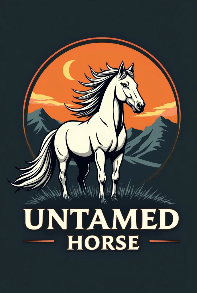 10th anniversary logo of the untamed horse