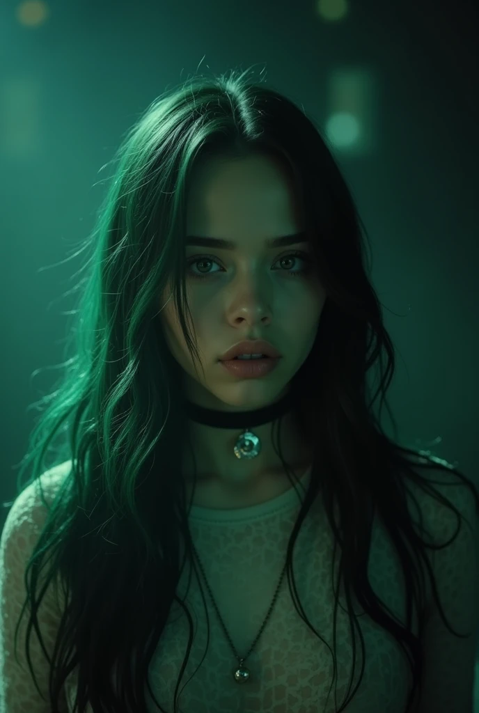screenshot of singer Billie Eilish