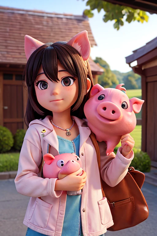 18age、female、pig、