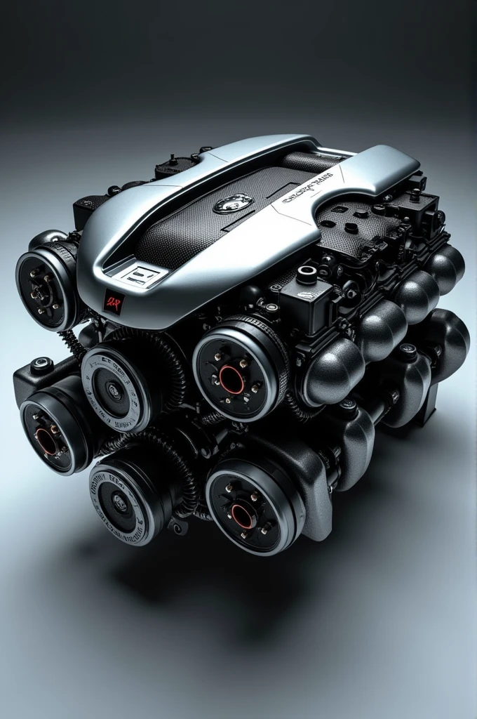 1.2 litre quad turbo charged v12 engine