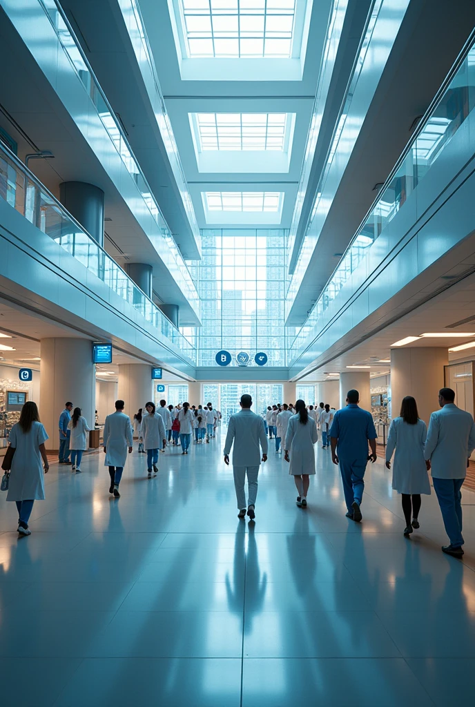 Creatw a photo for a hospital nexus