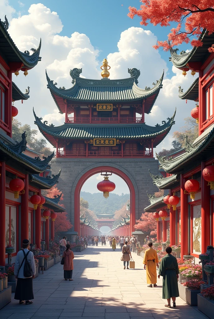 Taoist Yinlü Palace、business、horn、levy、wing