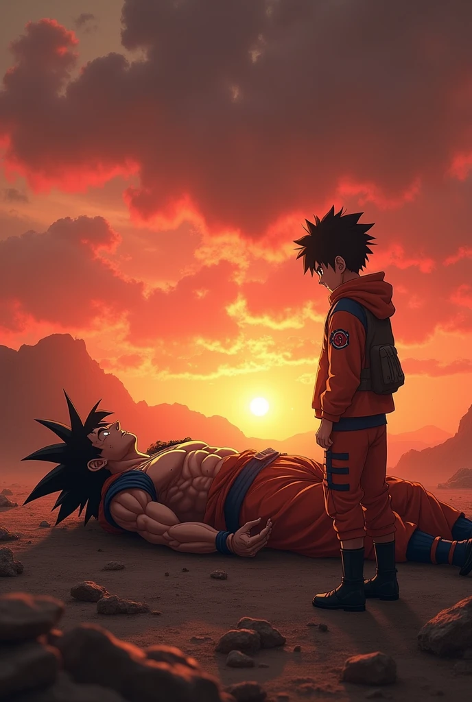 Goku dies Naruto