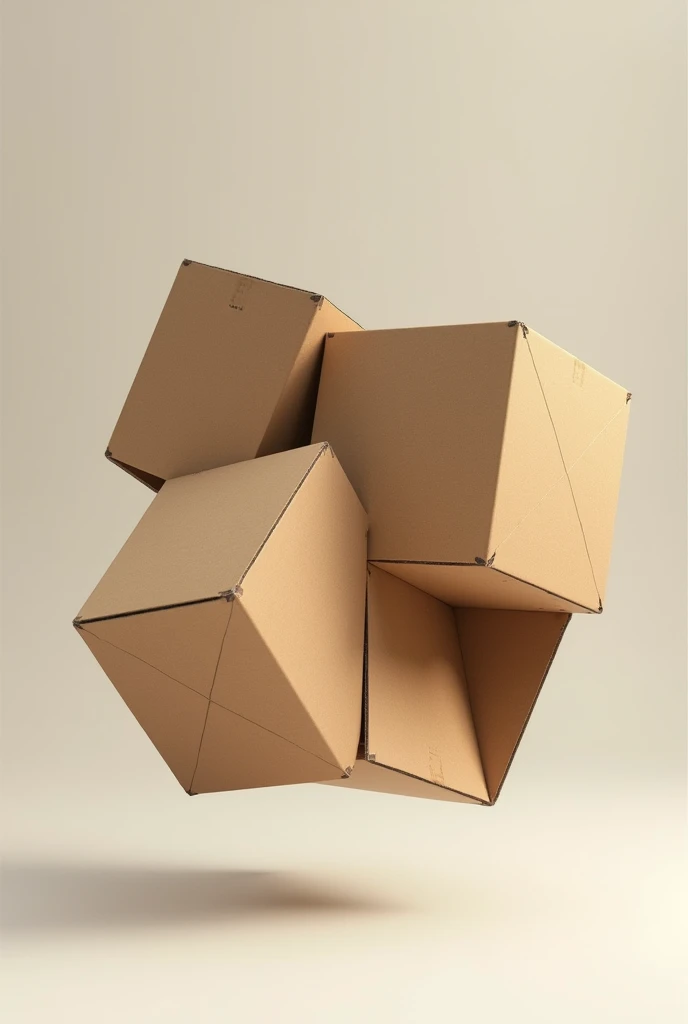 4d boxes made of cardboard
