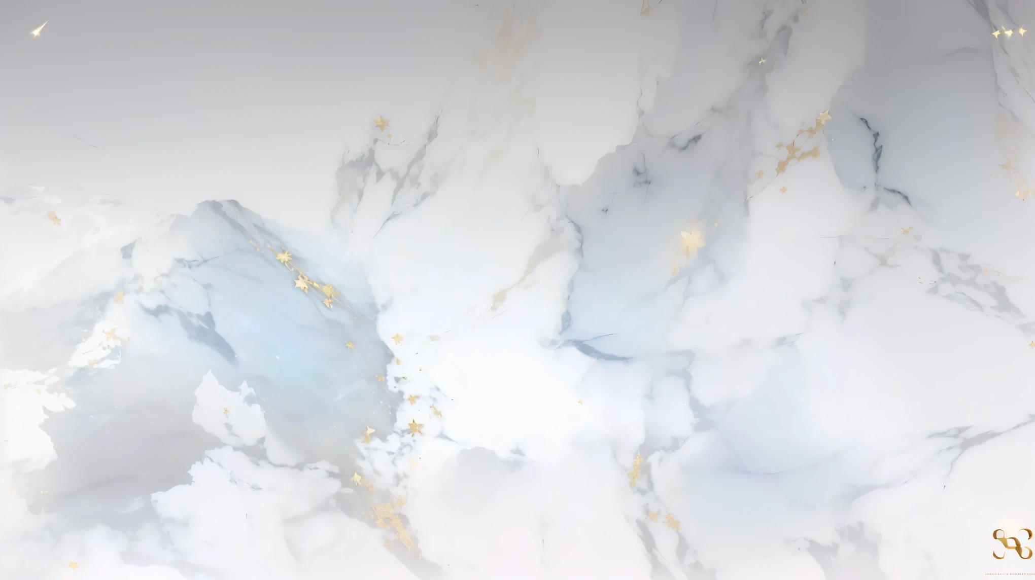 there is a picture of a marble wall with a clock on it, heavenly marble, marble and hint gold, marble and gold, Marble effect, marble background, colored marble, marble, baroque marble and gold in space, white marble with gold accents, Light gray-blue and golden, Ethereal milky fog, Marble, marble skin, white marble and gold