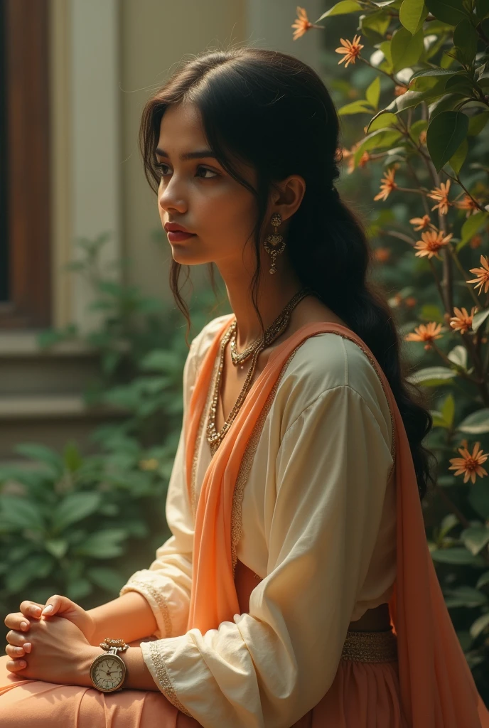 Varsha is waiting