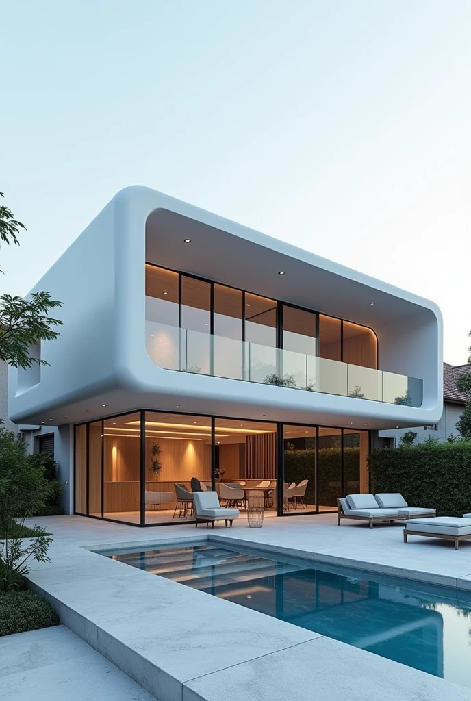 futuristic house