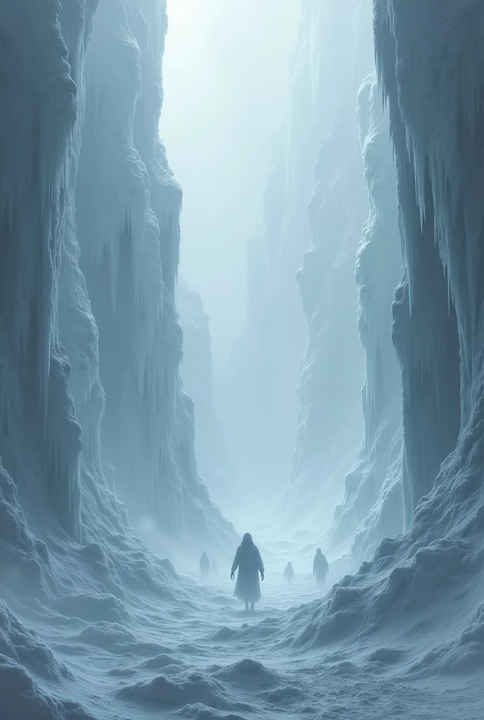create an ice hell with the dark air