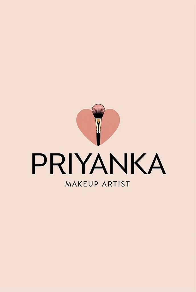 Generate a logo for makeup artist named as priyanka 