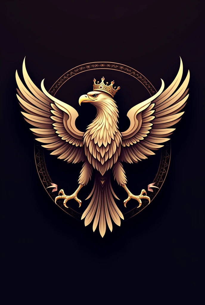 Create a royal logo of vizionaire