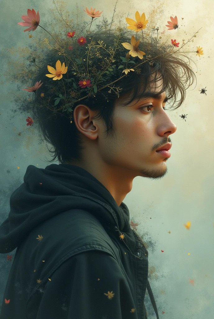 Manoj name with background is love sad happy depression loneliness