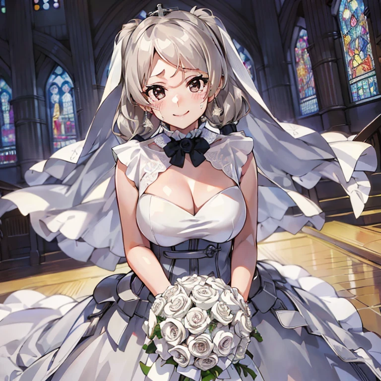 CavourKC,twintails,
(masterpiece:1.4),(best quality:1.4), (premium:1.4), (great illustration:1.4), (ultra-detailed:1.4),(art CG, 8K), KonishiCSA,1girl,solo,
(princess line wedding dress:1.4),(Happy Smile:1.4),(cry:1.2),KonishiCSA,church,Stained glass,holylight,