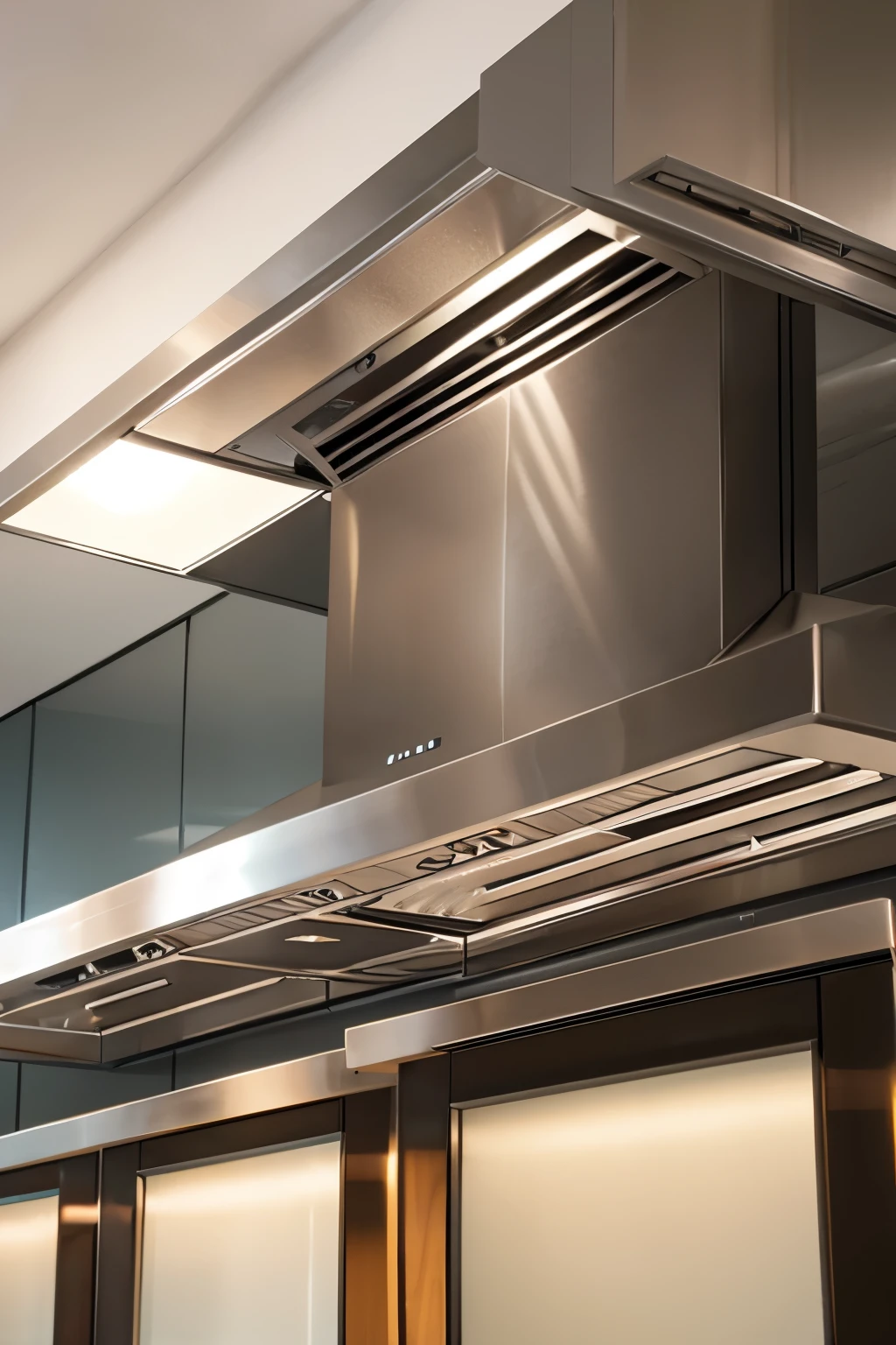 Ceiling range hood