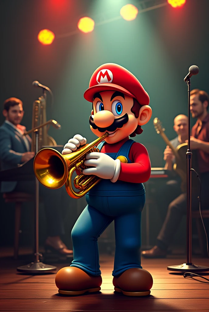 Mario Bross jazz trumpet