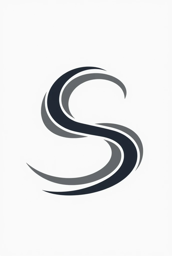 Create an S-shaped logo by mixing the symbol of the business administration course