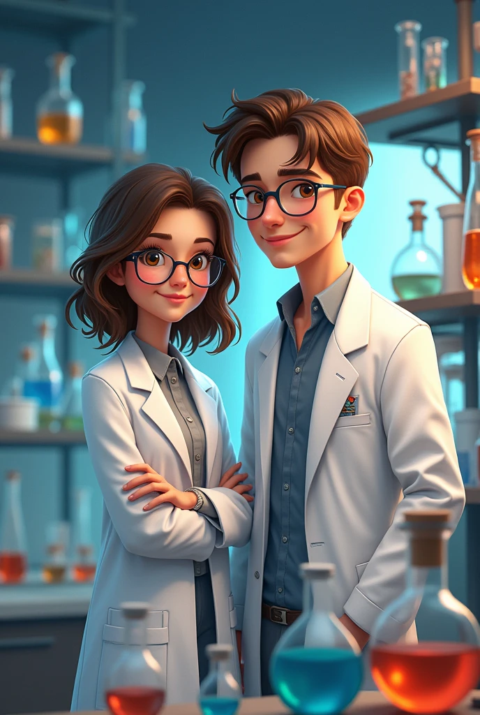 Junior scientist. I want in written junior scientist girl and boy both
Another one