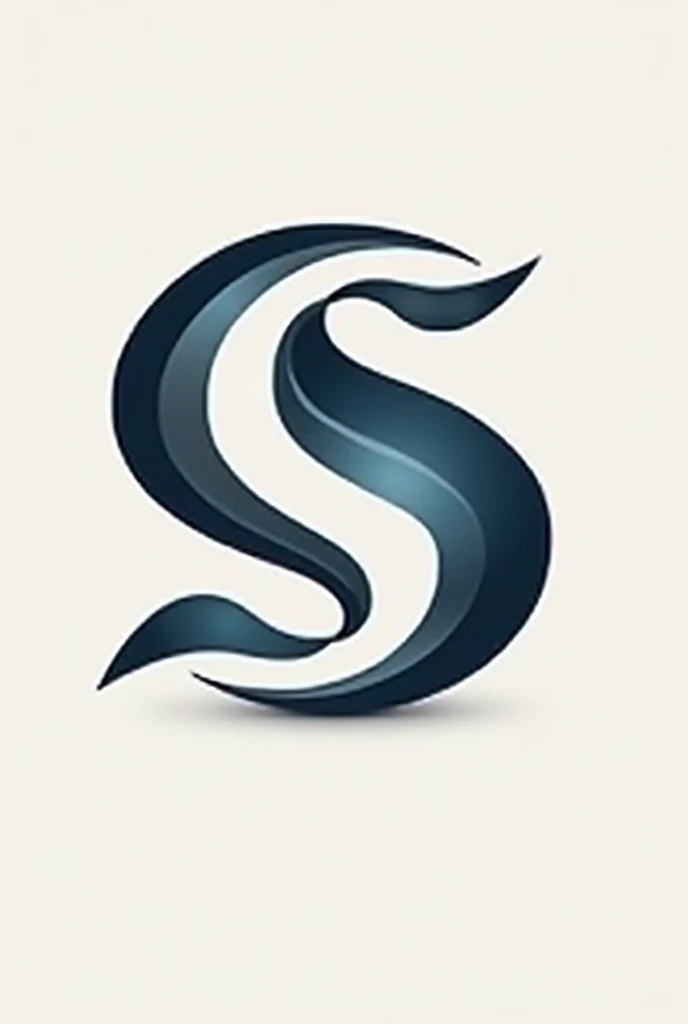 Create an S-shaped logo by mixing the management symbol