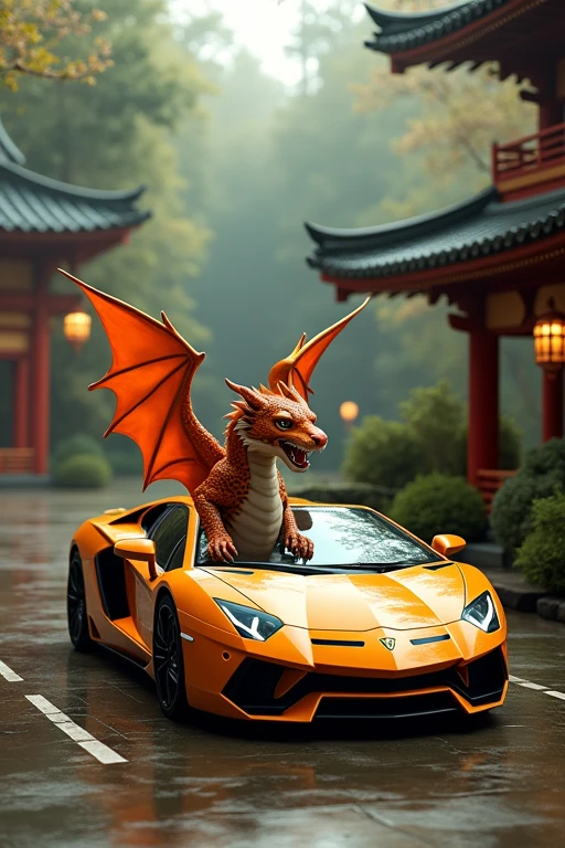 Casino at the zoo Stop wearing the tiger suit in the sports car and put a dragon in the car Casino Japan