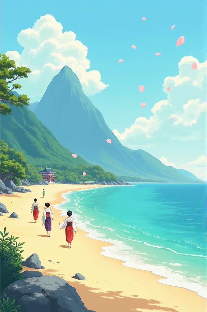 Japanese beach