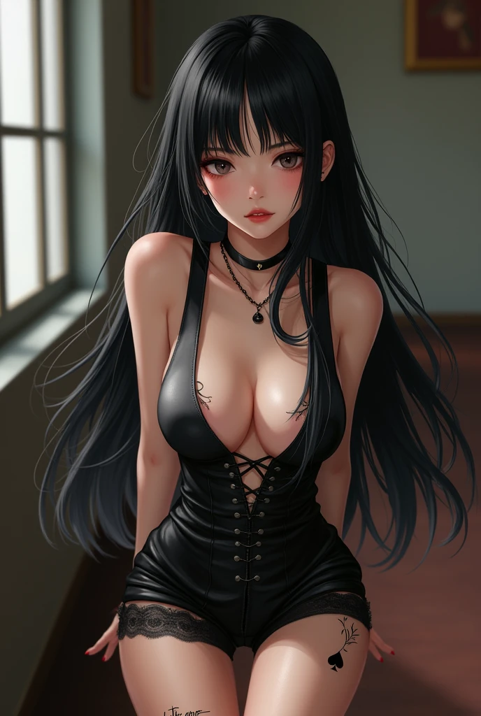 light-brown hair, small breasts, slim waist, thick thighs, shapely butt, slim body, ponytail, tight blouse, long skirt, cleavage, necklace, seductive posture, laying down on table, looking at viewer, (((nudist))), (((medium chest))), (((cutesy))), (((spread legs))), (((lips apart))), (((pov))), (((out of breath))), (((exually aroused))), (((blush))), (((detailed pussy))), (((perfect body))), (((sexy))), (((cavernous pussy))), (((ripped clothes))), (((side))), (((mucus))), (((orgasming))), (((stimulated))), (((dripping wet pussy))), (((masturbating behaviour))), (((love juices))),