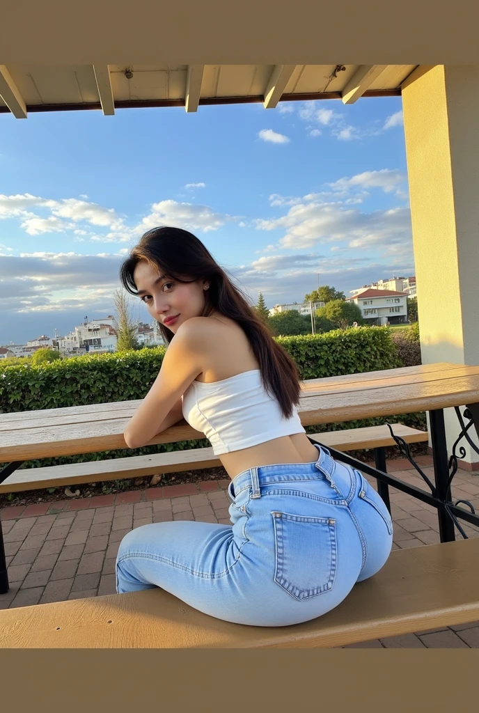 Beautiful Instagram model ,round buttocks ,small waist ,round legs long brown hair ,20 years,