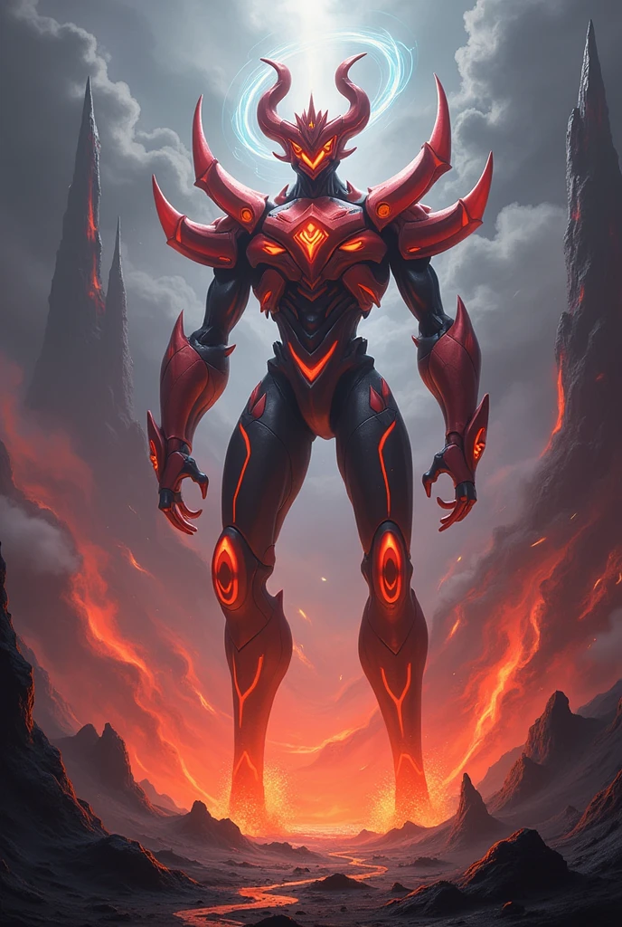 Alienx and volcanion fusion