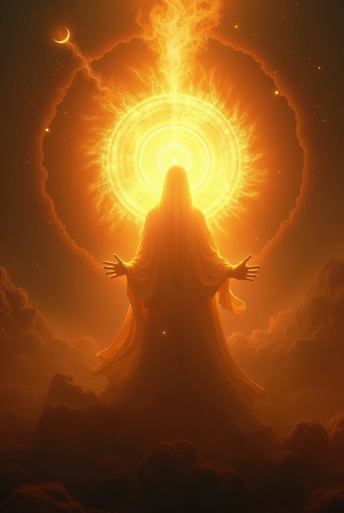 I want to create a thumbnail of my first YouTube vlog video.The title of the video is Bhagwaan ne nikali Dushmani.
Create with the effect or harness of God sun 🌞 and explain there badness to human without using woman image
