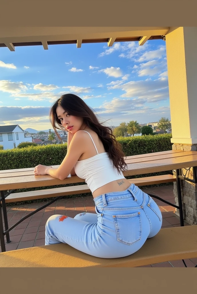 Beautiful Instagram model ,round buttocks ,small waist ,round legs long brown hair ,20 years,