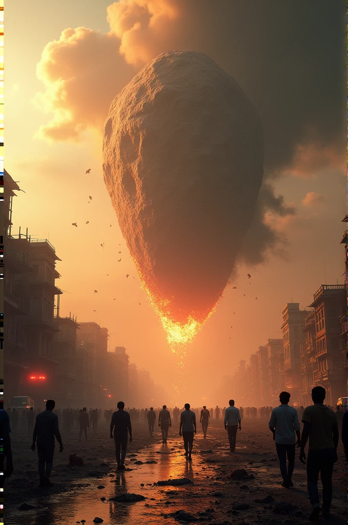 Asteroid strike on india