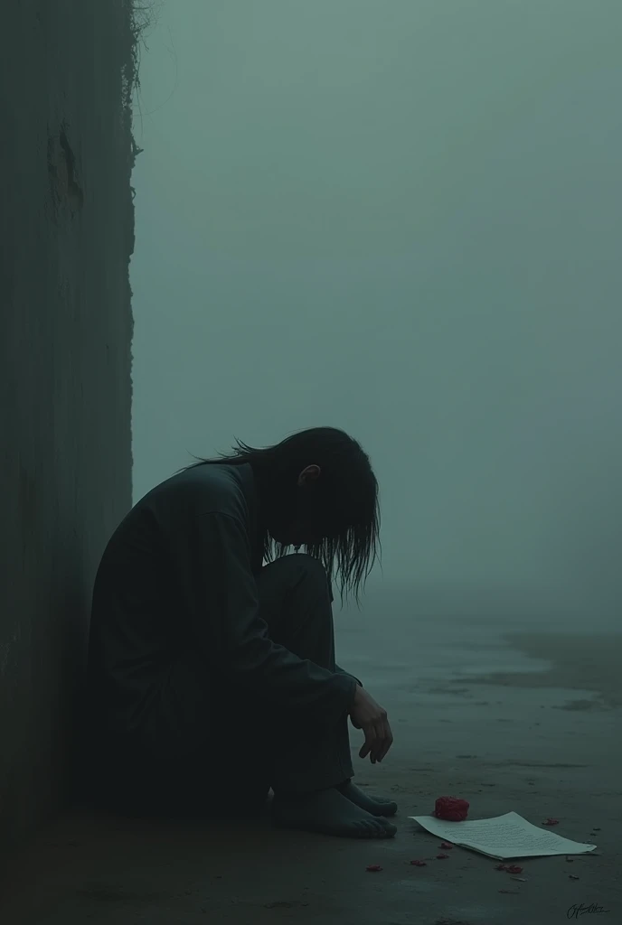 Create an image that represents sadness