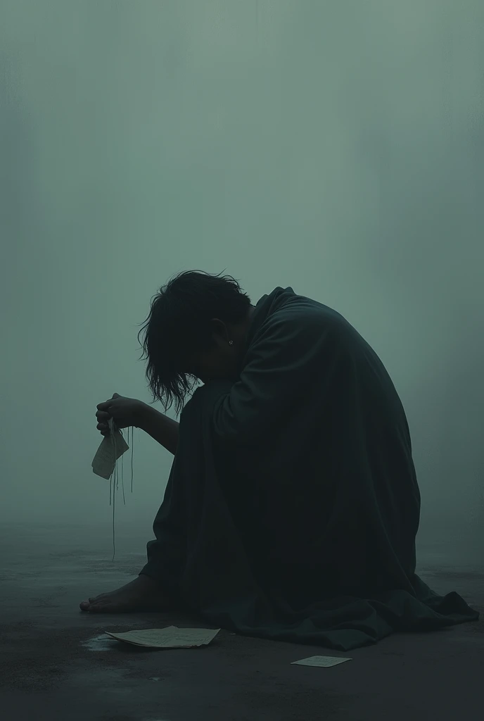 Create an image that represents sadness