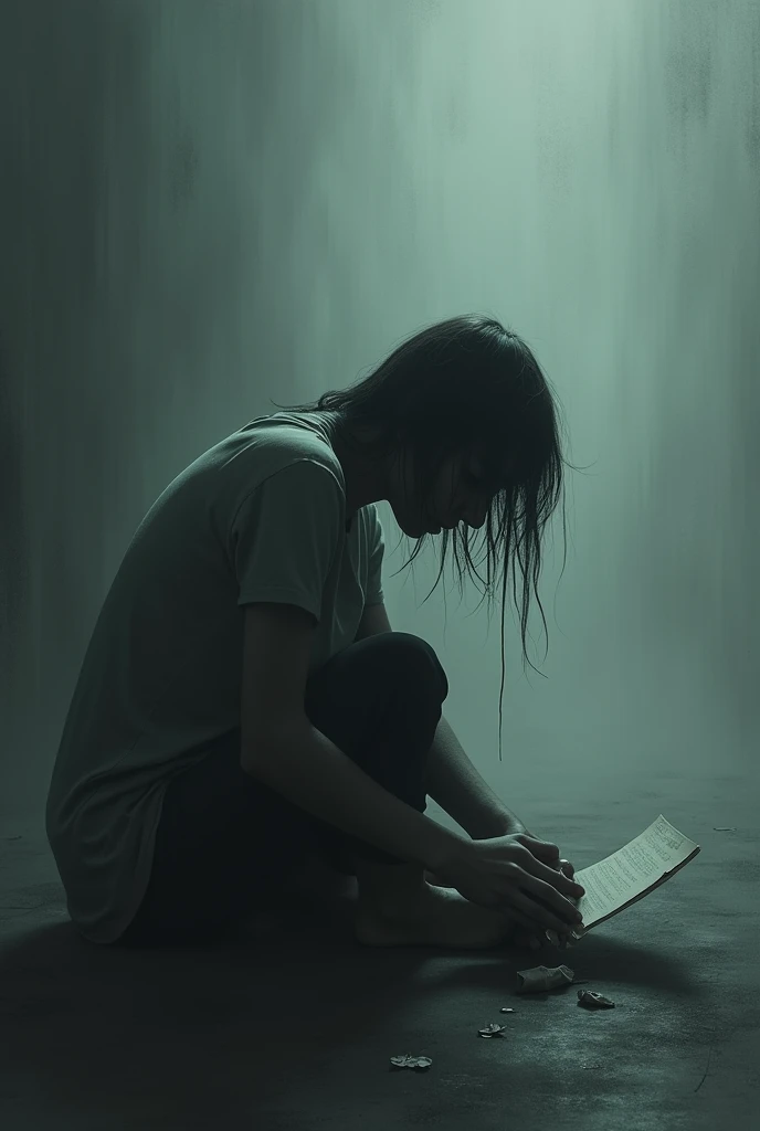Create an image that represents sadness