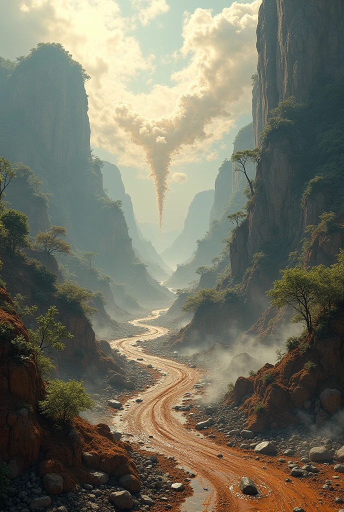 Air-transported soils , Water , wind and gravity