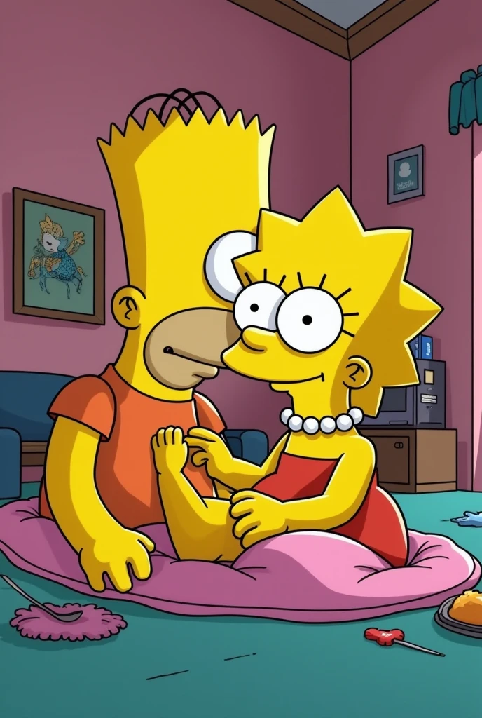 Lisa simpson having sex with bart