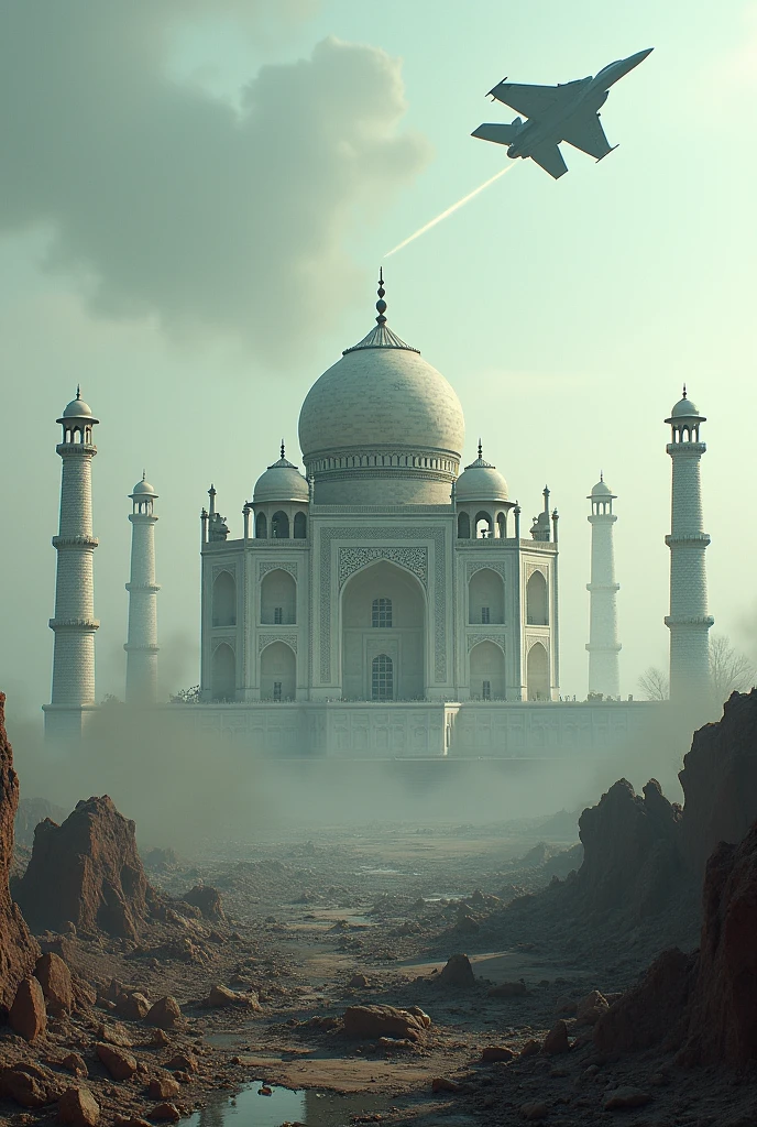 Taj Mahal apocalypse era, fighter jet