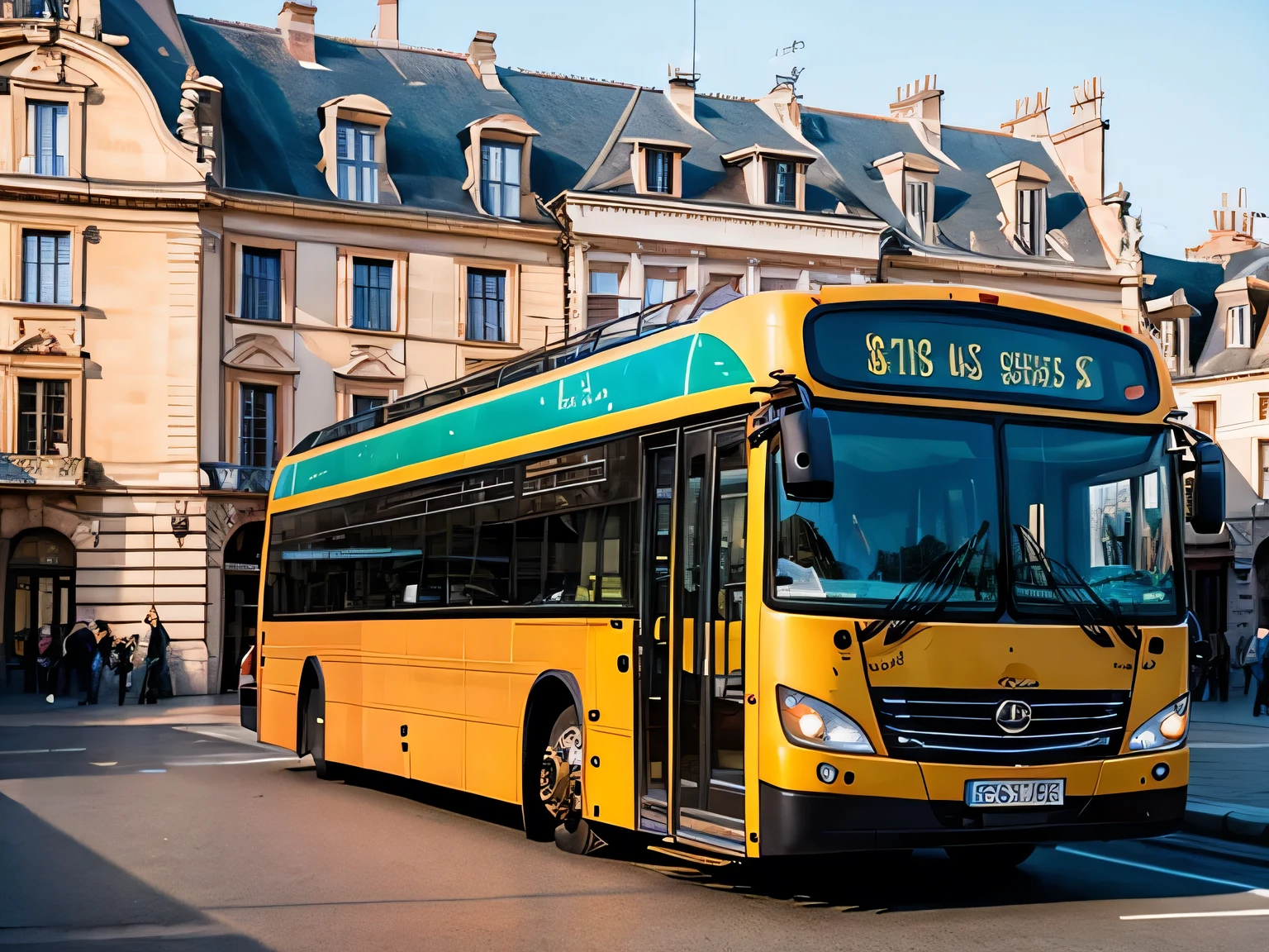bus, Europe, high quality
